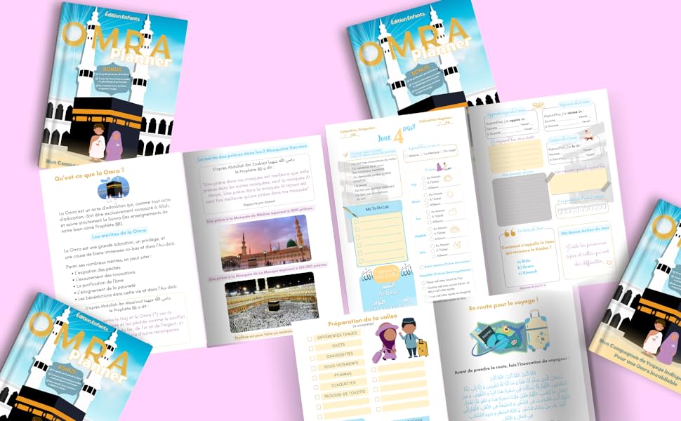 Mon Guide Omra Édition Enfants + Omra planner