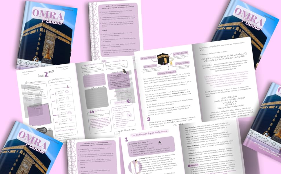 Mon Guide Omra Édition Enfants + Omra planner