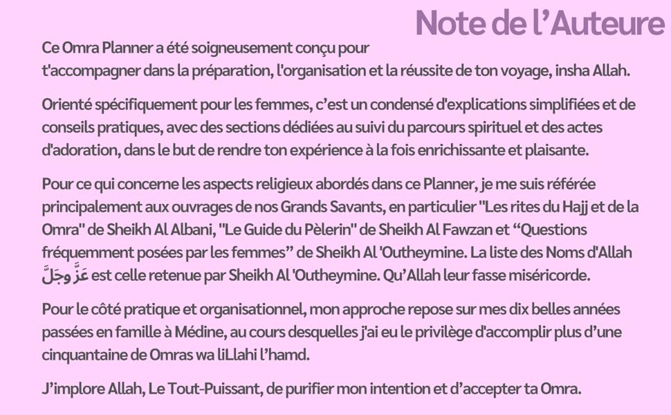 Mon Guide Omra Édition Enfants + Omra planner