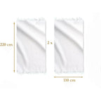 Ihram adulte 100 % coton – 1200 g – vue 5