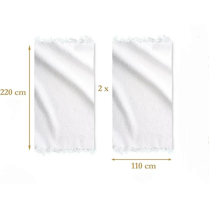 Ihram adulte 100 % coton – 1200 g – vue 5