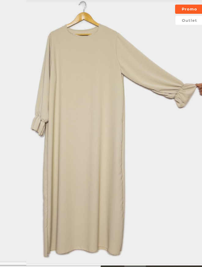 Abaya Robe longue  Jazz Taille unique