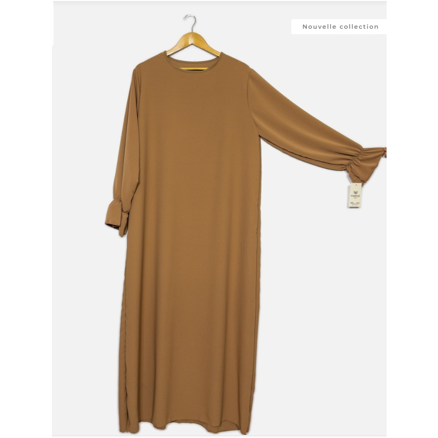 Abaya Jazz à manches bouffantes – Taille unique – vue 10