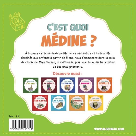 C'est quoi Médine ? – Livre pour enfants – vue 2