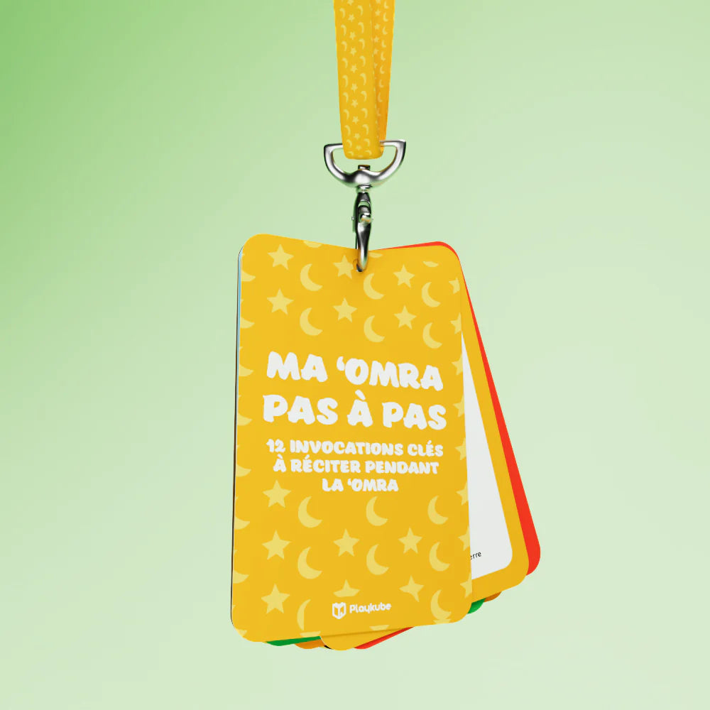 Omra pas à pas – Cartes d'invocations enfant – vue 2