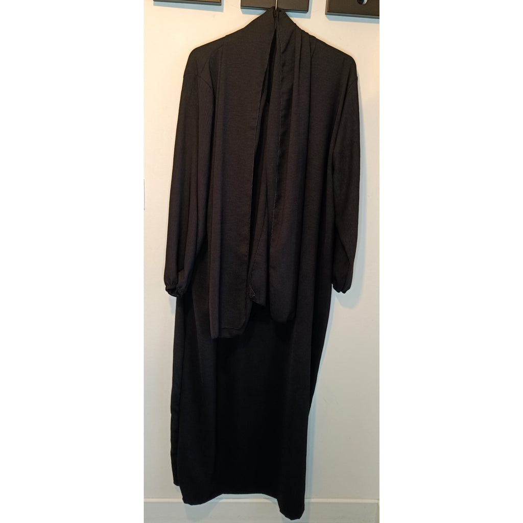 Abaya Jazz avec voile intégré – Taille unique – vue 5