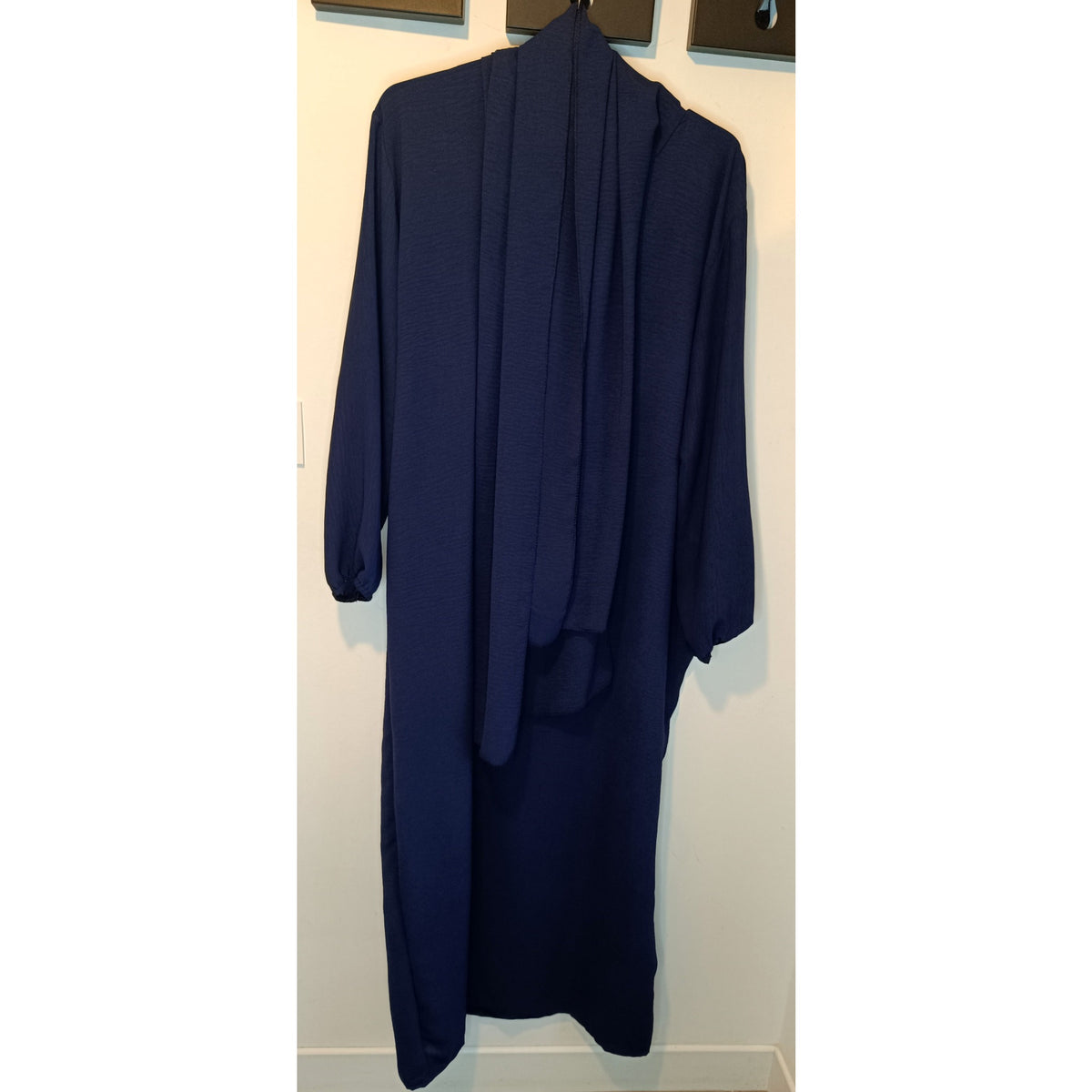 Abaya Jazz avec voile intégré – Taille unique – vue 7