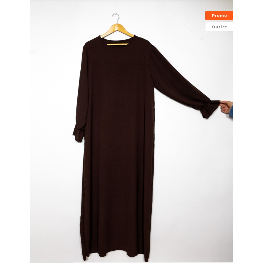 Abaya Jazz à manches bouffantes – Taille unique – vue 8