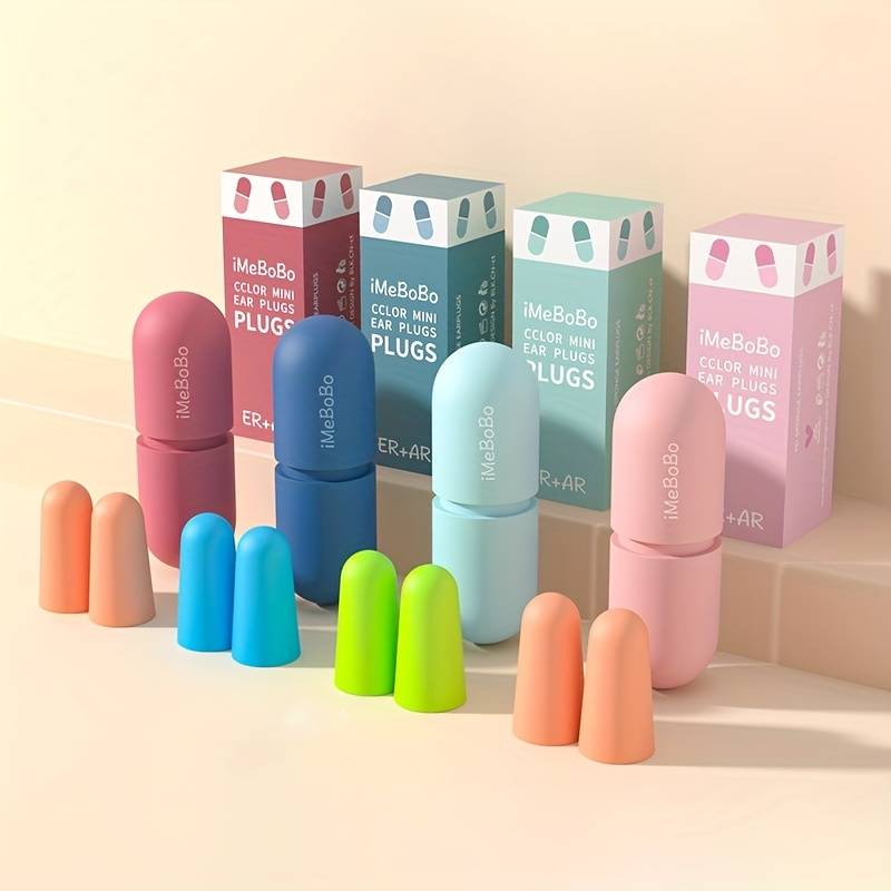 Bouchons d'oreilles en silicone – Avec boîte de rangement – vue 5