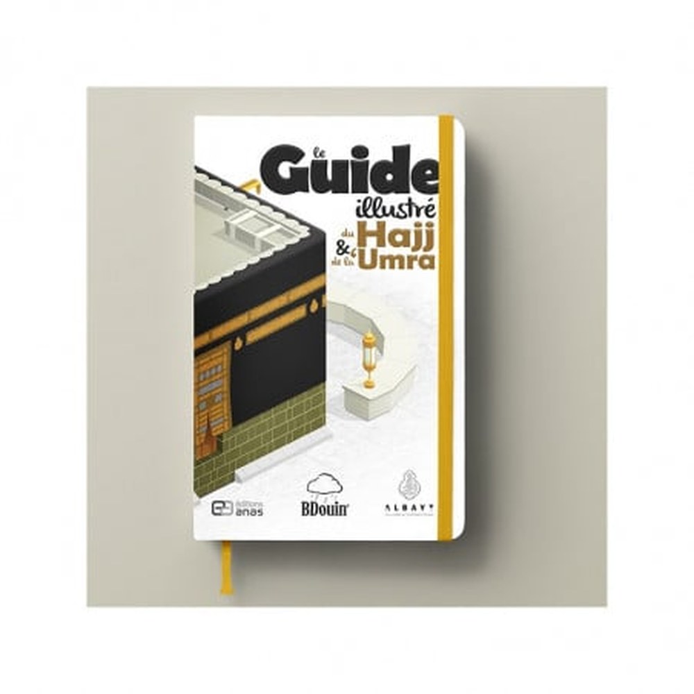 Le guide illustré du Hajj et de la Umra – format carnet avec élastique