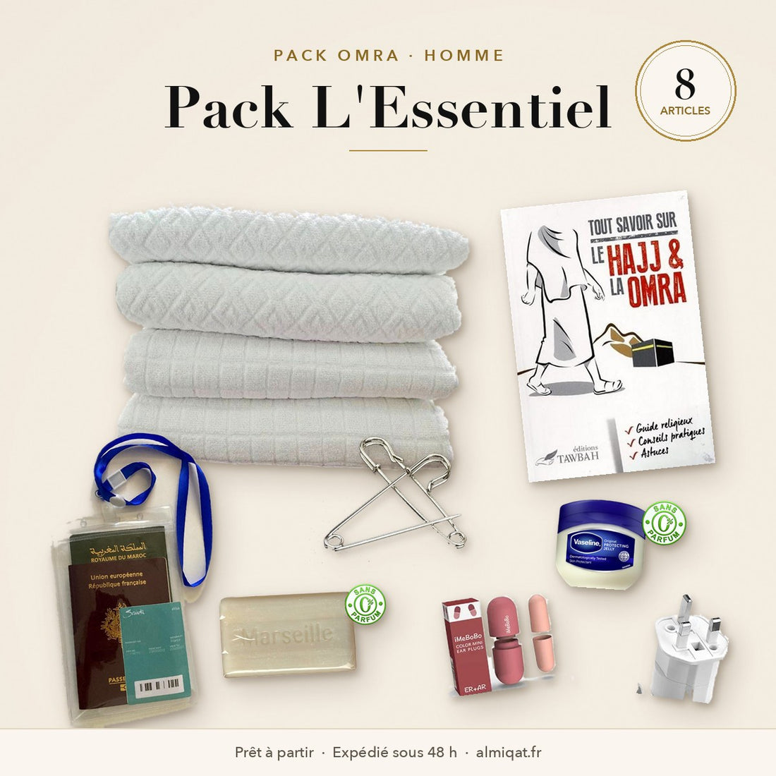 Pack L'Essentiel Omra – Homme