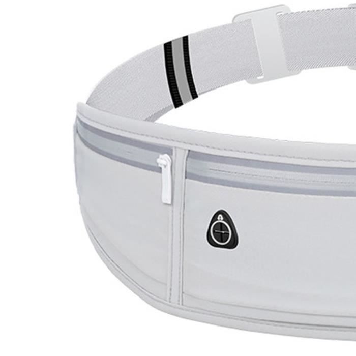 Ceinture ihram réglable – Gris clair – vue 2